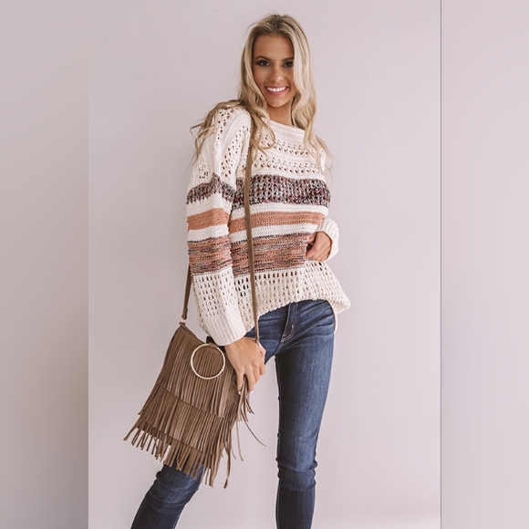 {Ces Femme} Frozen Kisses Knit Sweater - Picture 5 of 11